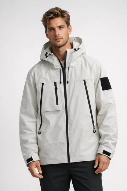Veste à capuche Homme | décontracté & fonctionnel | poches techniques pour Automne