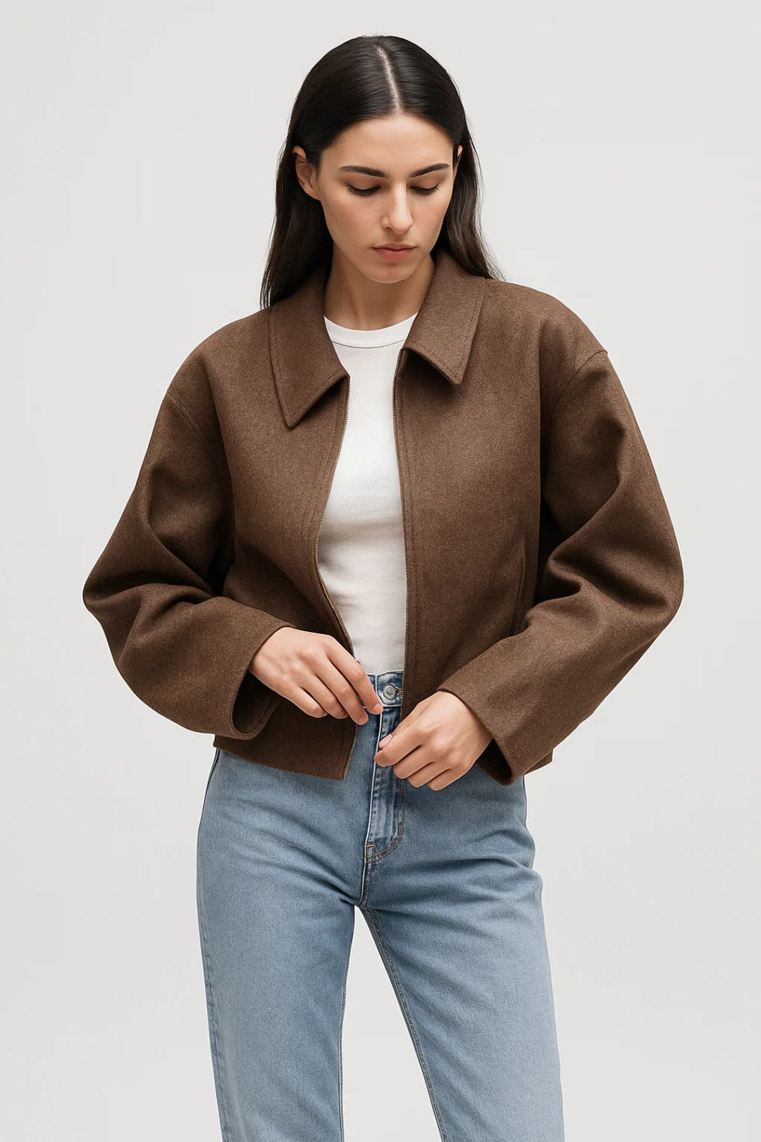 Veste courte d'automne | Veste tendance femme | Légère et élégante