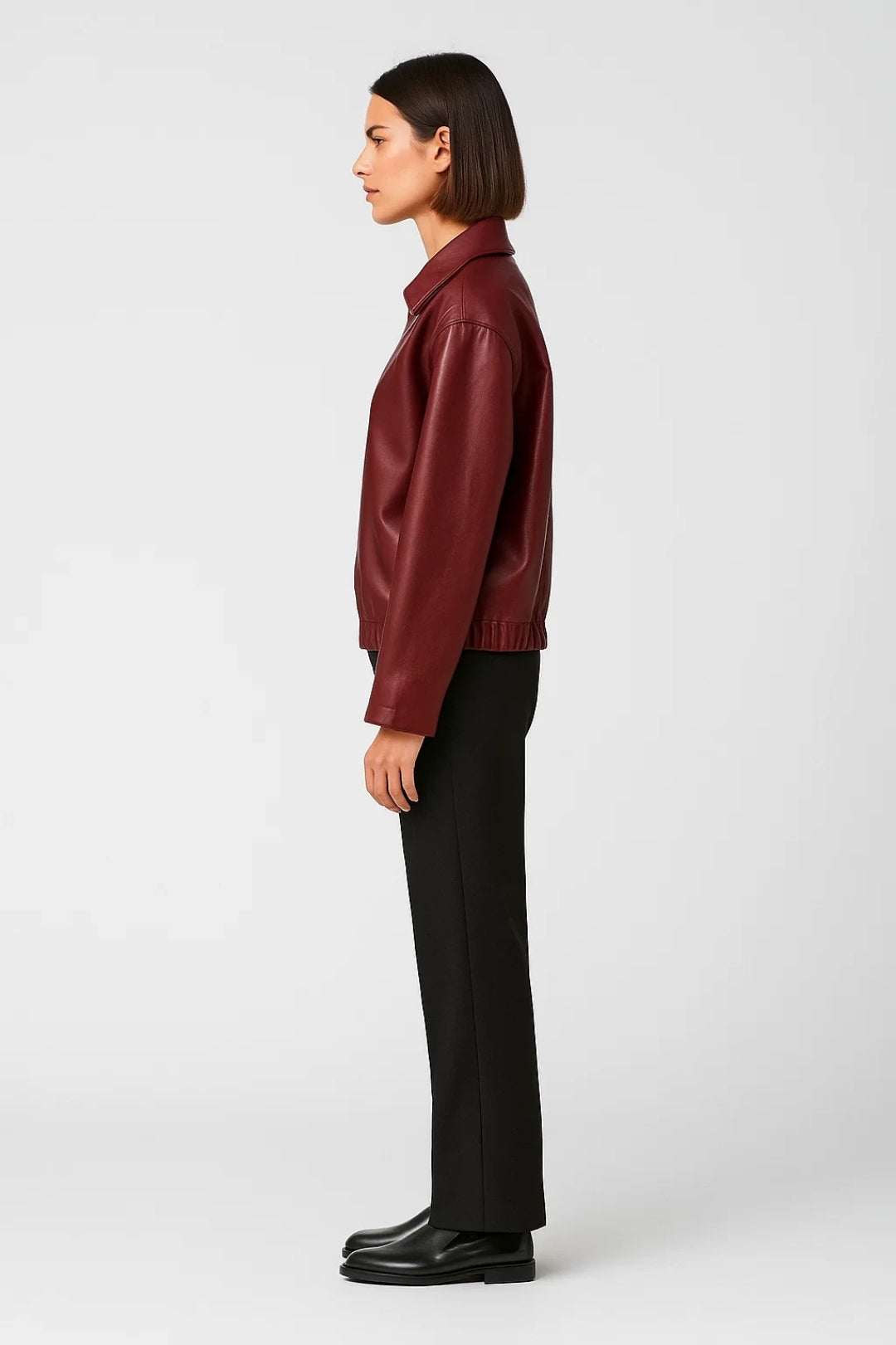 Veste zippée mi-saison | Veste courte femme | Moderne et légère