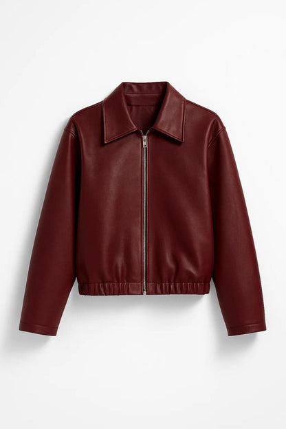 Veste zippée mi-saison | Veste courte femme | Moderne et légère