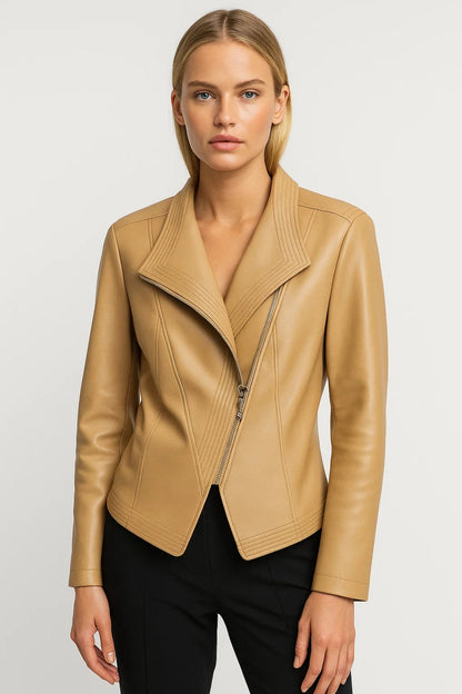 Veste courte structurée | Blouson zippé pour femme | Silhouette élégante et moderne