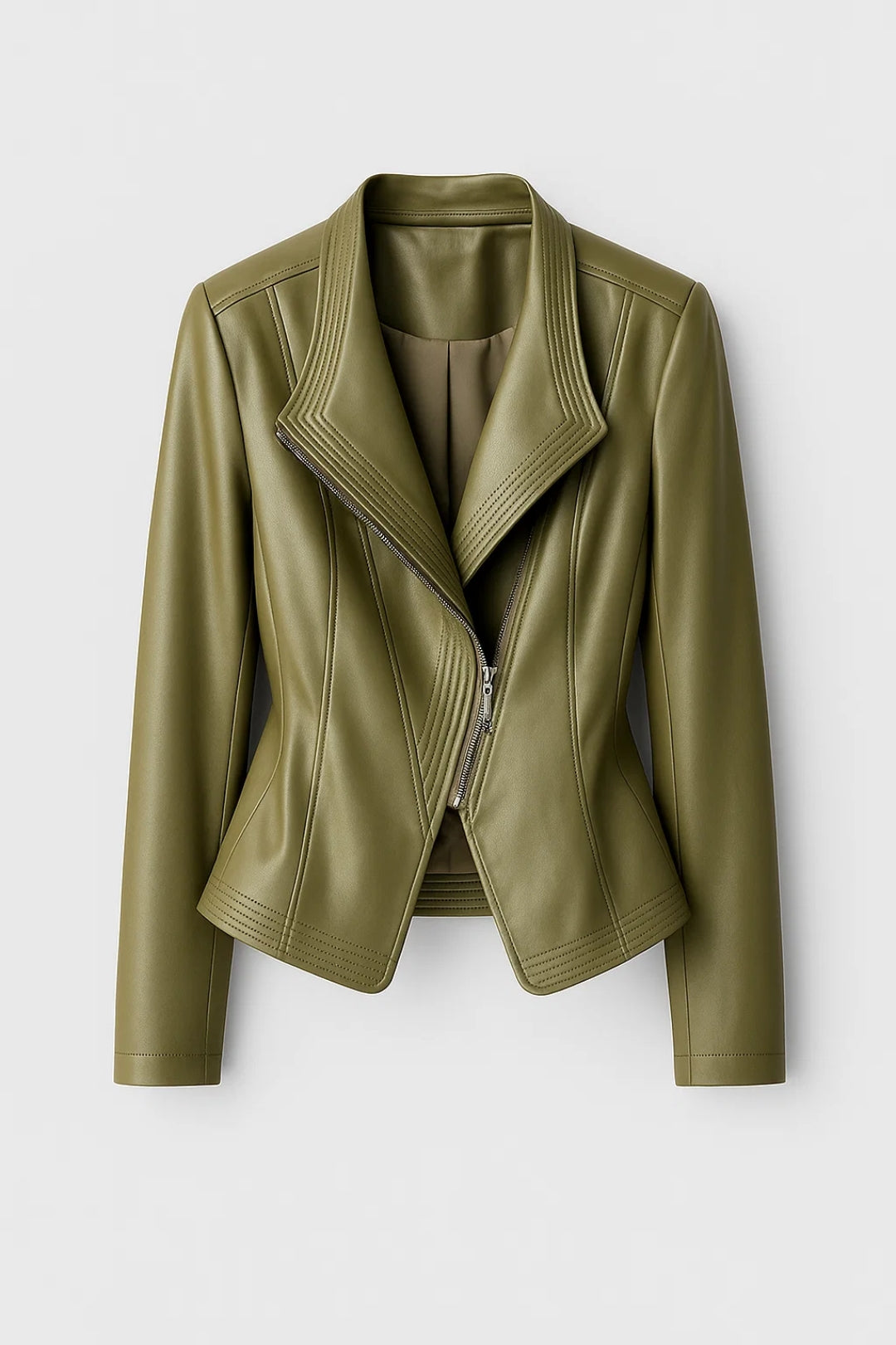 Veste courte structurée | Blouson zippé pour femme | Silhouette élégante et moderne