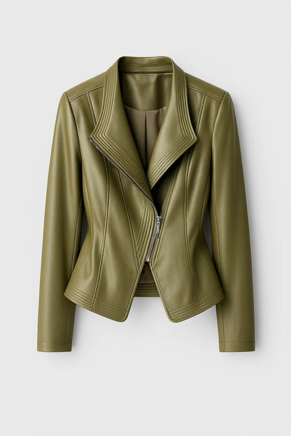 Veste courte structurée | Blouson zippé pour femme | Silhouette élégante et moderne