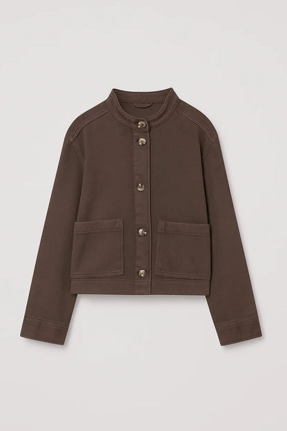 Veste droite boutonnée | Veste de mi-saison pour femme | Légère et respirante