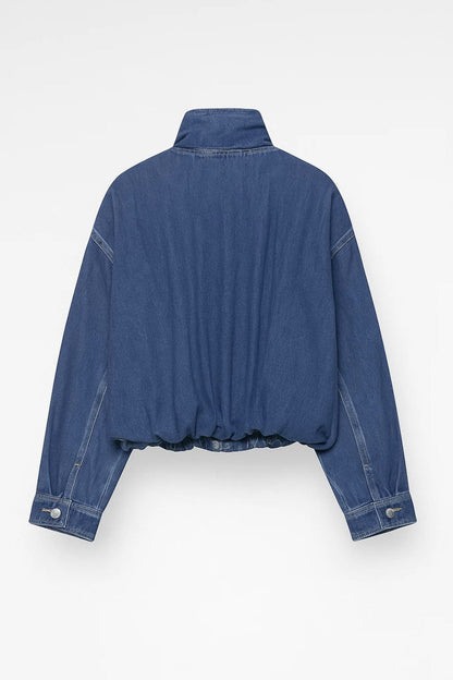 Veste en jean moderne | Veste courte pour femme | Légère et respirante