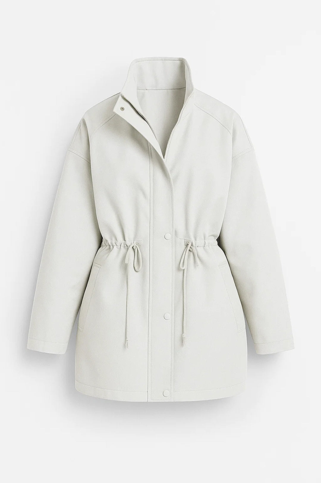 Vestes Mi-Saison | Veste coupe-vent avec cordon à la taille | Fonctionnelle et Stylée