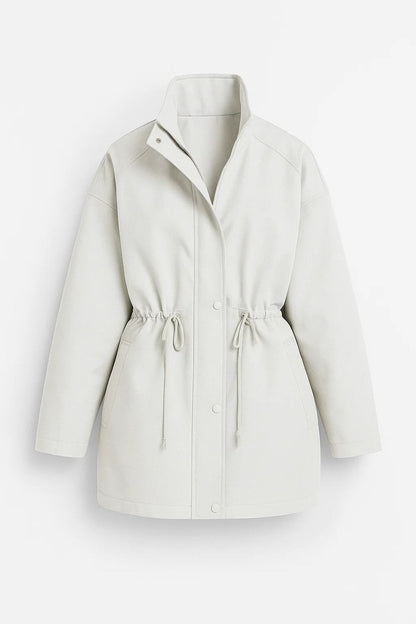 Vestes Mi-Saison | Veste coupe-vent avec cordon à la taille | Fonctionnelle et Stylée