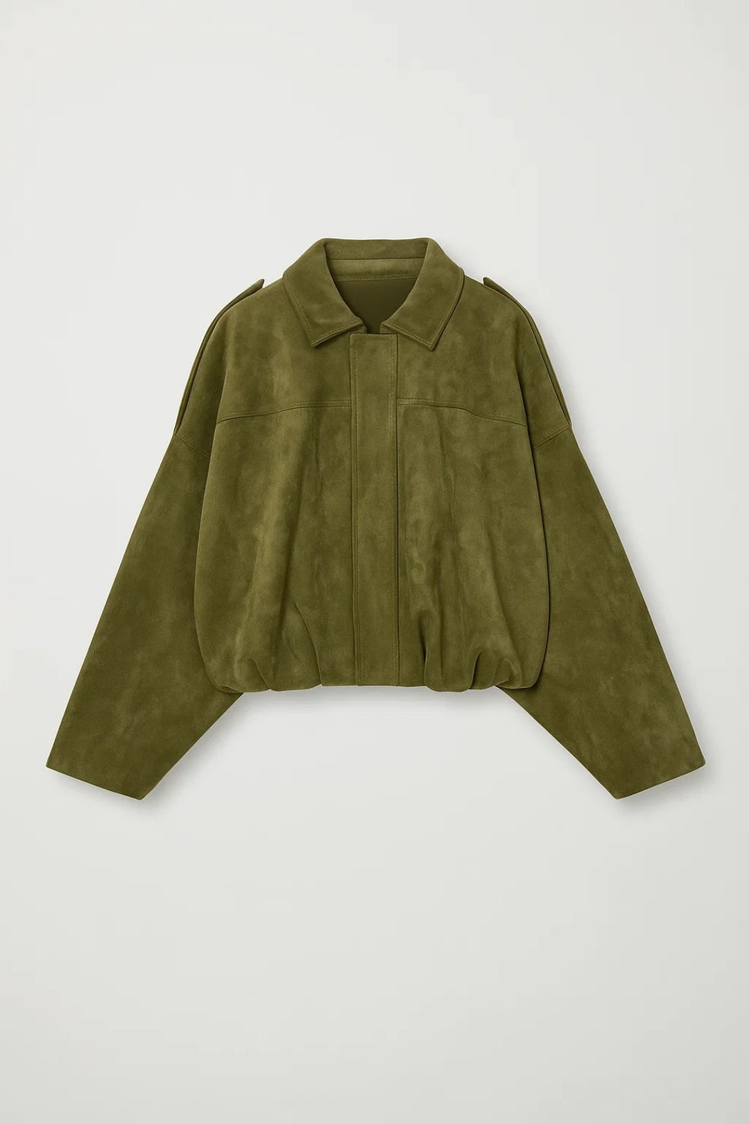 Vestes Tendance | Veste oversize structurée avec fermeture invisible | Moderne et Audacieuse