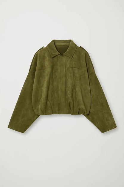 Vestes Tendance | Veste oversize structurée avec fermeture invisible | Moderne et Audacieuse