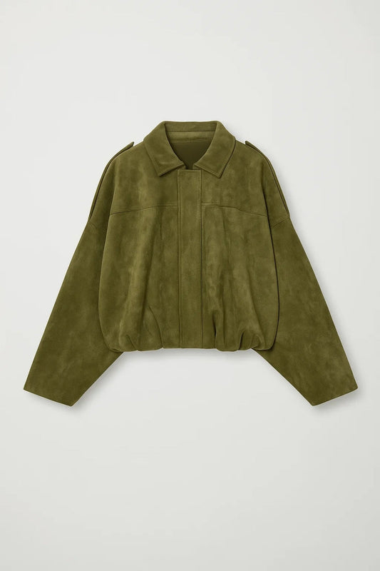 Vestes Tendance | Veste oversize structurée avec fermeture invisible | Moderne et Audacieuse