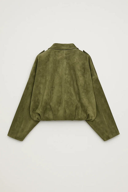 Vestes Tendance | Veste oversize structurée avec fermeture invisible | Moderne et Audacieuse