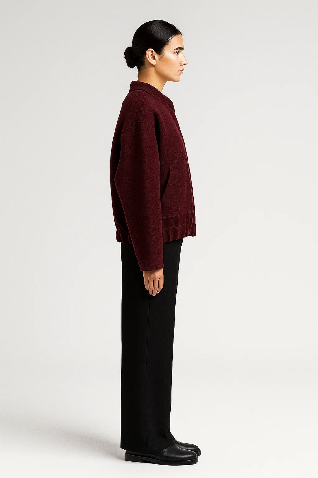 Vestes | Veste Courte à Col Montant | Moderne | Confortable