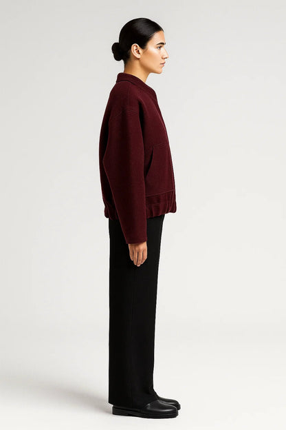 Vestes | Veste Courte à Col Montant | Moderne | Confortable