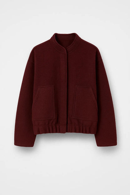 Vestes | Veste Courte à Col Montant | Moderne | Confortable