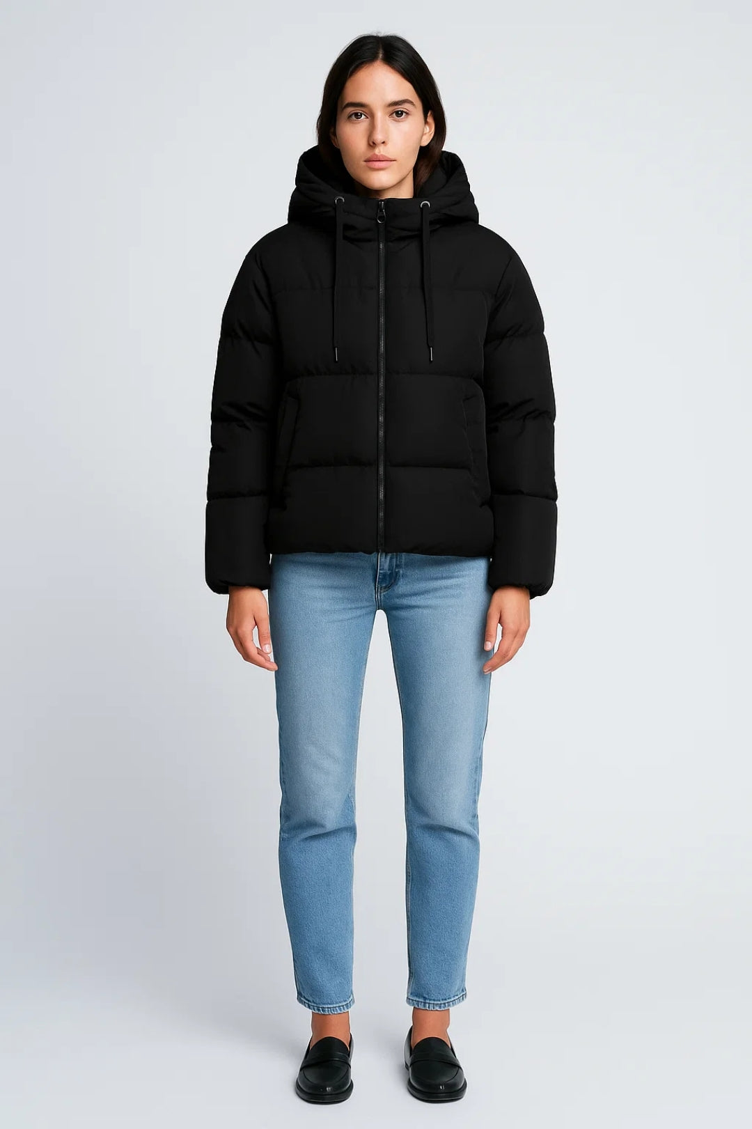 Doudounes Hiver | Veste matelassée à capuche femme | Chaude et pratique pour les jours froids