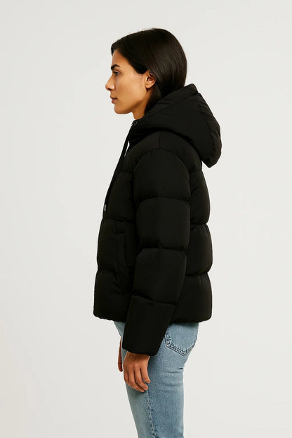 Doudounes Hiver | Veste matelassée à capuche femme | Chaude et pratique pour les jours froids