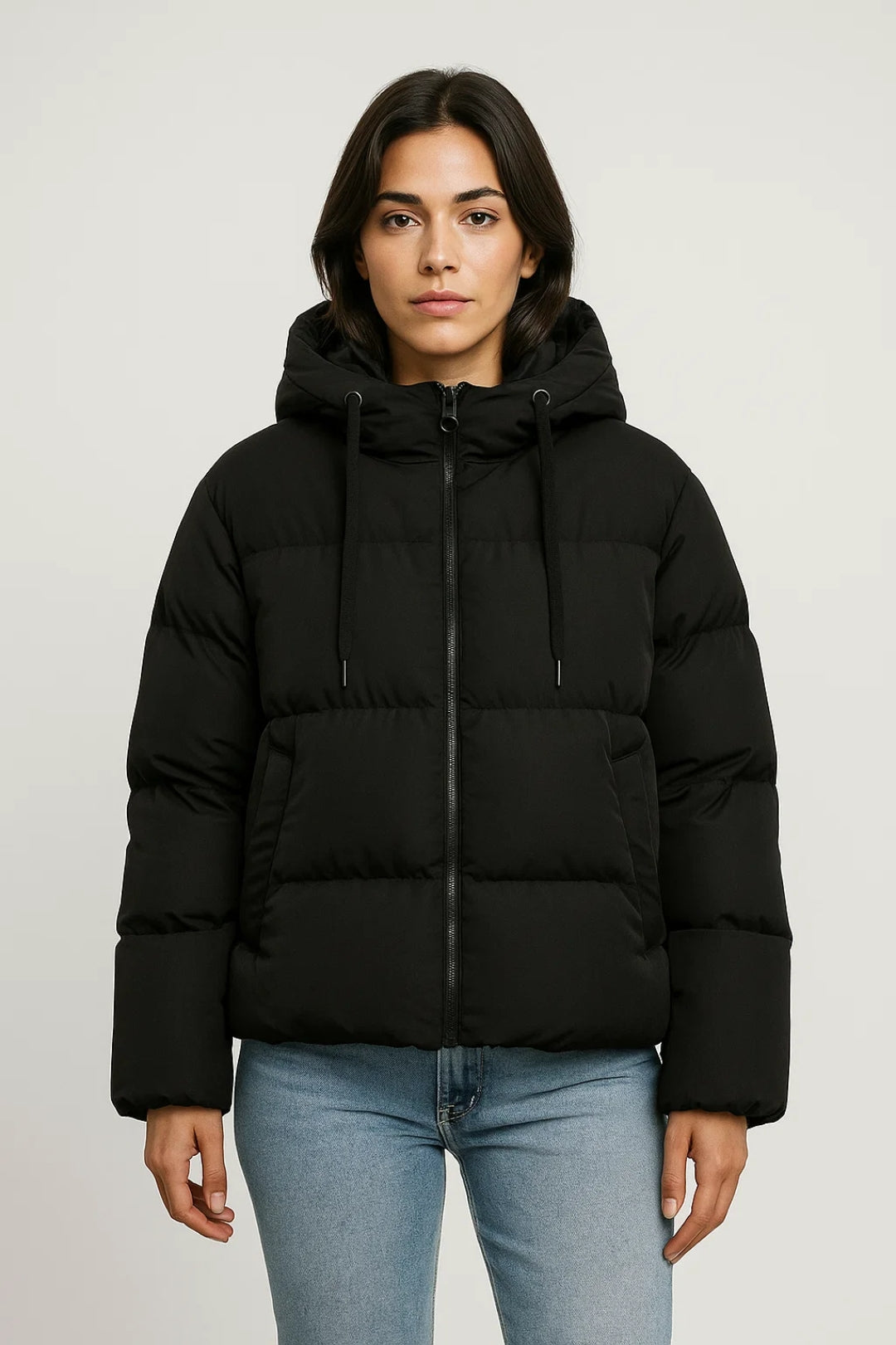 Doudounes Hiver | Veste matelassée à capuche femme | Chaude et pratique pour les jours froids