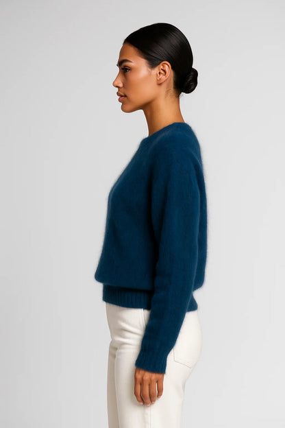 Pull Douillet Femme | Pull Col Rond du Quotidien | Léger et Chaleureux