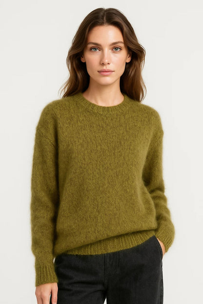 Pull Douillet Femme | Pull Col Rond du Quotidien | Léger et Chaleureux