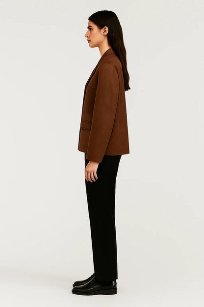 Vestes Mi-Saison | Blazer court pour femme | Élégance structurée au quotidien