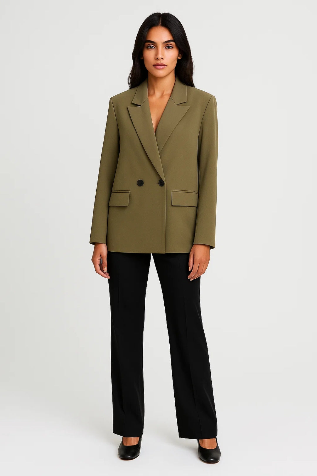 Blazers Classiques | Veste tailleur double boutonnage femme | Élégante et intemporelle