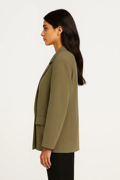 Blazers Classiques | Veste tailleur double boutonnage femme | Élégante et intemporelle