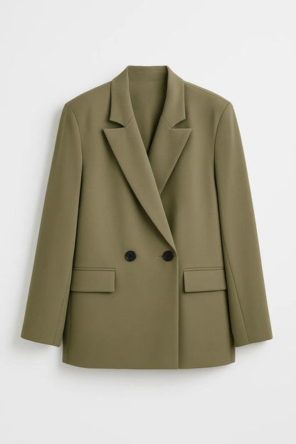 Blazers Classiques | Veste tailleur double boutonnage femme | Élégante et intemporelle