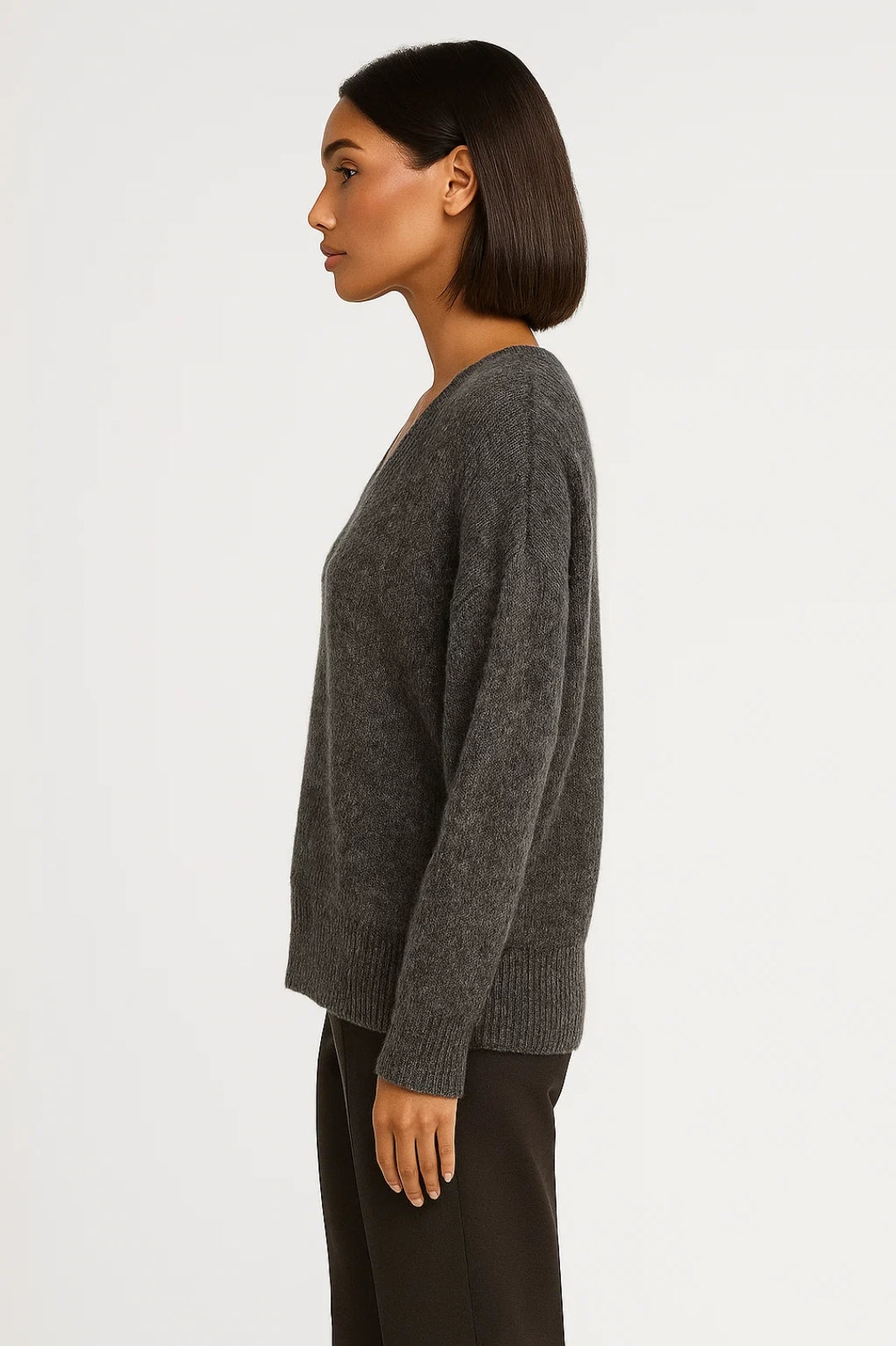 Pull Décontracté Femme | Pull à Col V | Léger et Élégant