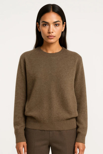 Pull Classique Femme | Pull à Col Rond | Léger et Confortable