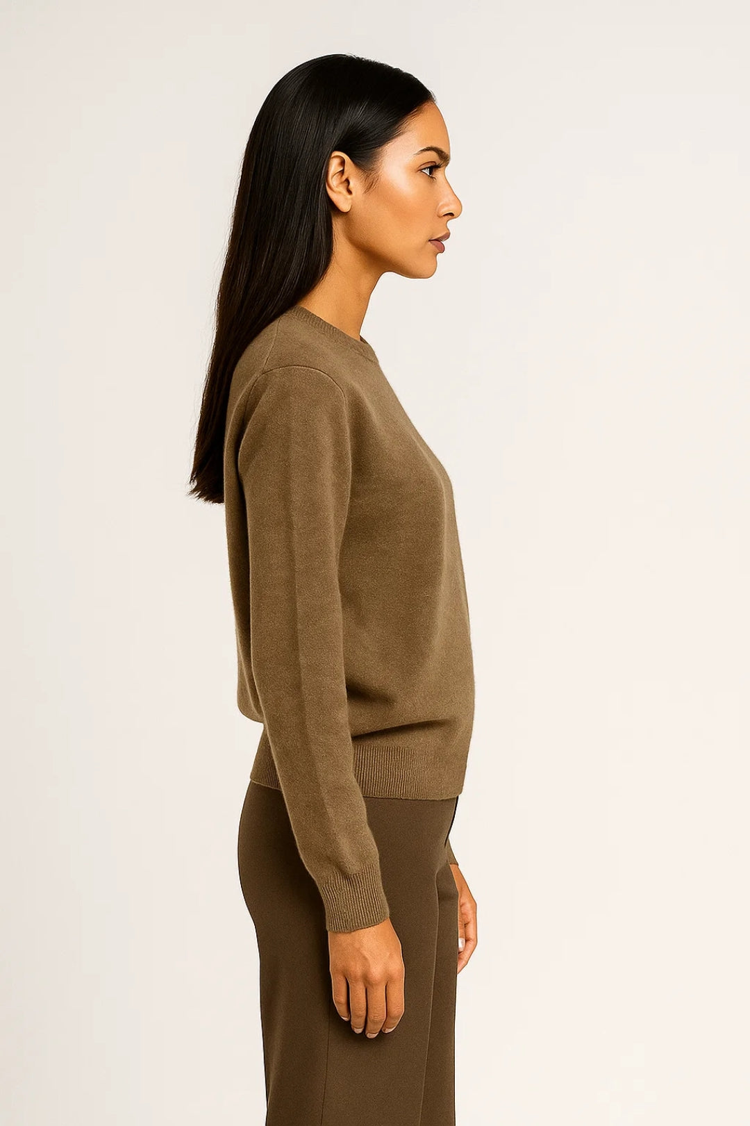 Pull Classique Femme | Pull à Col Rond | Léger et Confortable