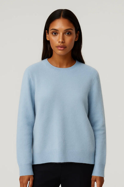 Pull Classique Femme | Pull à Col Rond | Léger et Confortable