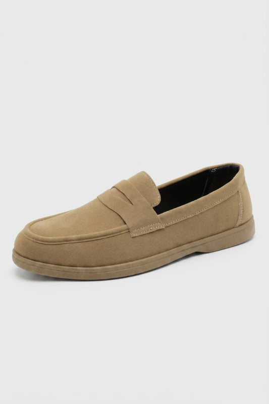 Mocassins Homme - Semelle Plate Confortable Style Décontracté | Chic — Beige
