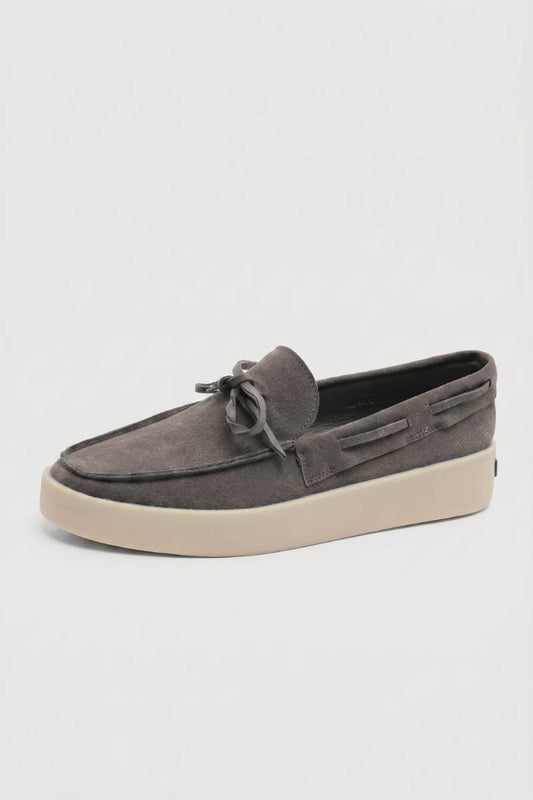 Mocassins Homme - Style Moderne Semelle Épaisse Lacets | Urban — Taupe