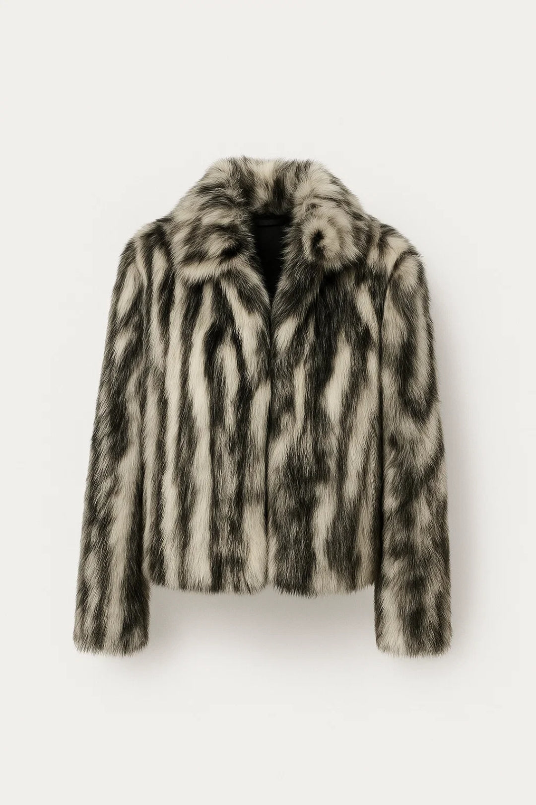 Vestes Automne | Manteau court imitation fourrure femme | Élégant et confortable