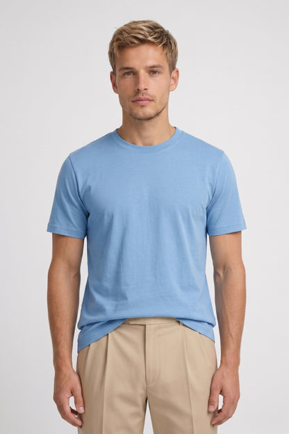 T-Shirt Homme - Coupe Classique Col Rond | Essentiel