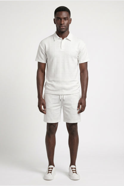 Ensemble Homme - Polo et Short Assorti avec Cordon | Confort