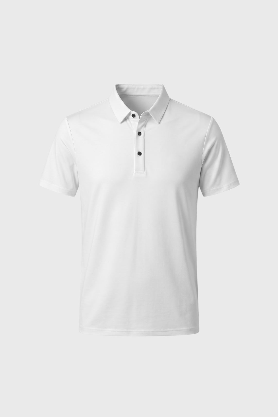 Polo Homme - Manches Courtes Col Boutonné Ajusté | Chic