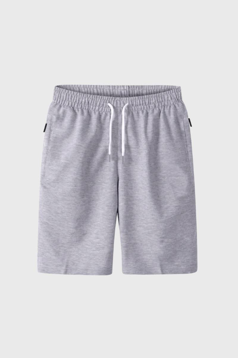 Short Homme - Décontracté avec Cordon de Serrage | Sport — Gris Clair