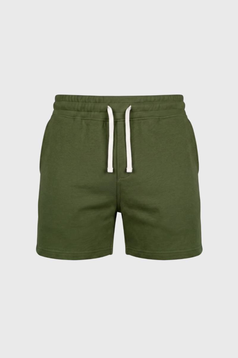 Short Homme - Sportif Confortable avec Cordon | Décontracté — Vert Olive