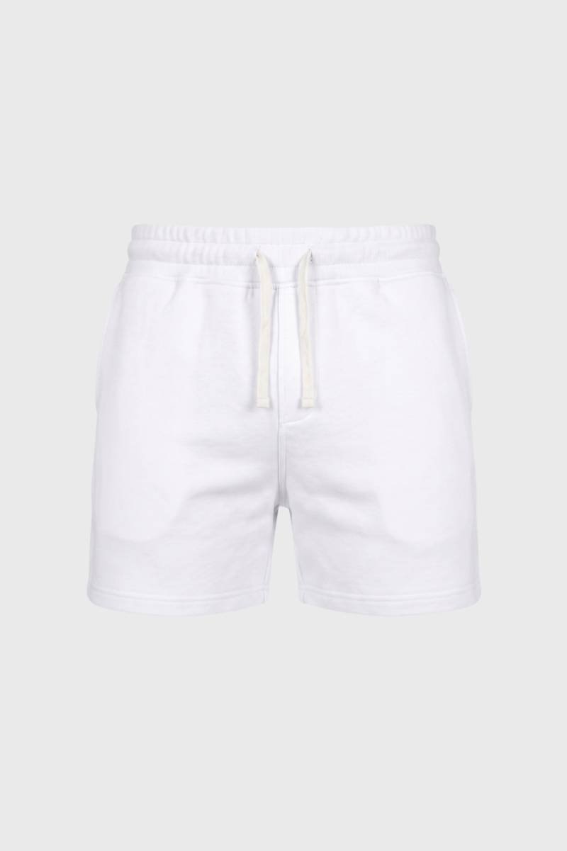 Short Homme - Sportif Confortable avec Cordon | Décontracté — Blanc