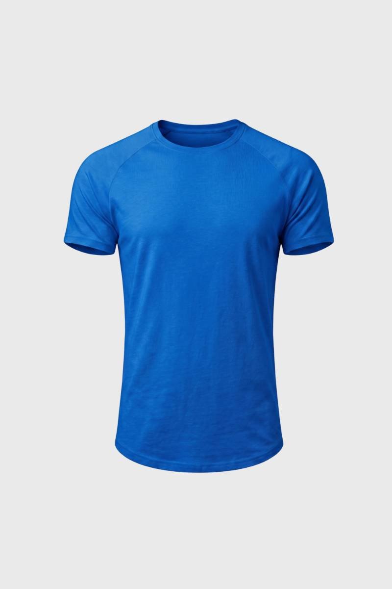 T-shirt Homme - Coupe Moderne Col Rond | Polyvalent — Bleu