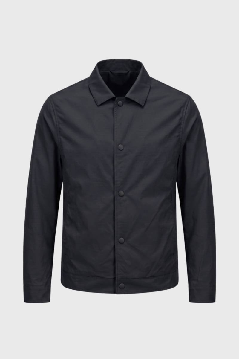 Veste Homme - Boutonnée Col Classique | Moderne — Marine