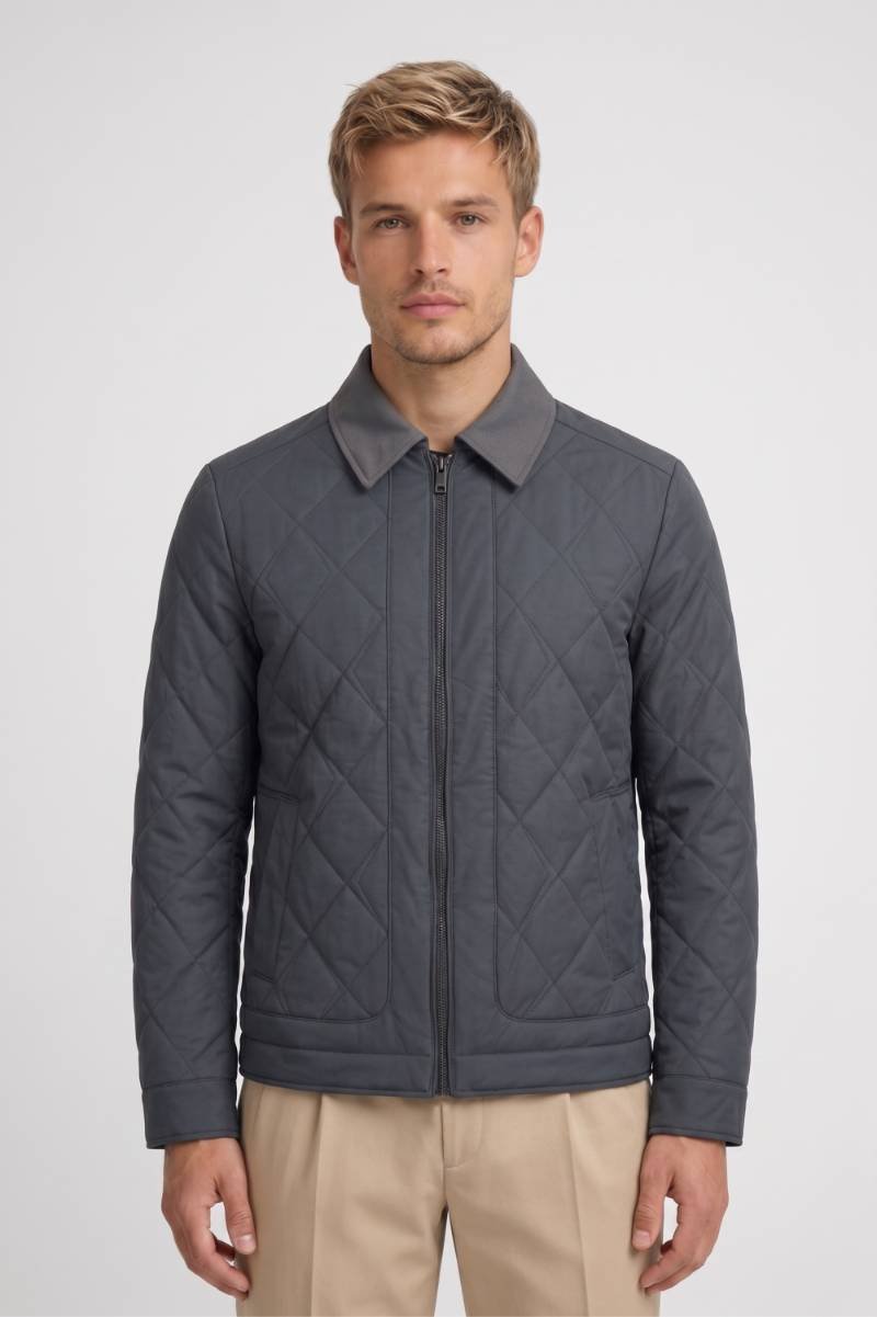 Veste Homme - Matelassée Fermeture Zippée Col Classique | Chic